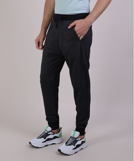 Calca-Masculina-Relaxed-em-Moletom-com-Bolsos-Cinza-Mescla-Escuro-9807605-Cinza_Mescla_Escuro_1