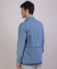 Parka-Jeans-Masculina-com-Bolsos-Azul-Claro-9939130-Azul_Claro_2 Parka-Jeans-Masculina-com-Bolsos-Azul-Claro-9939130-Azul_Claro_2