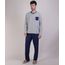 Pijama-Masculino-Camiseta-com-Bolso-Manga-Longa-Gola-Careca-Cinza-Mescla-9950946-Cinza_Mescla_1