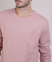 Camiseta-Masculina-Basica-Texturizada-com-Bolso-Manga-Longa-Gola-Careca-Rosa-Claro-9952469-Rosa_Claro_4 Camiseta-Masculina-Basica-Texturizada-com-Bolso-Manga-Longa-Gola-Careca-Rosa-Claro-9952469-Rosa_Claro_4