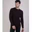 Sueter-Masculino-Slim-em-Trico-Texturizado-Gola-Careca-Vinho-9821910-Vinho_1