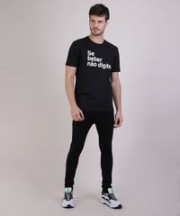 Camiseta-Masculina-Estampa---Se-Beber-nao-Digite--Manga-Curta-Gola-Careca-Preta-9914426-Preto_3