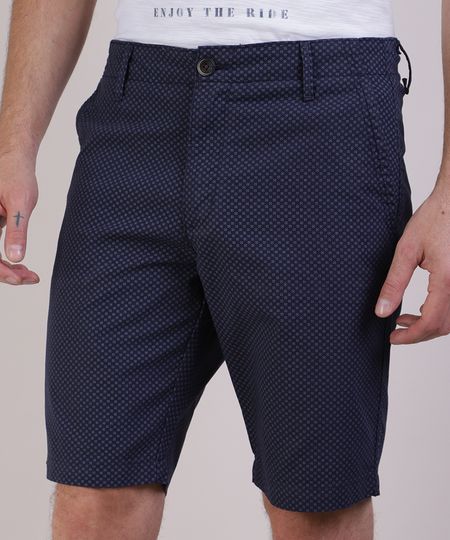 Bermuda-Masculina-Reta-Estampada-Mini-Print--Azul-Marinho-9948035-Azul_Marinho_1