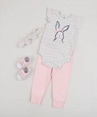Body-Infantil-Canelado-Listrado-Coelhinho-com-Laco-Manga-Curta---Faixa-de-Cabelo-Cinza-Mescla-Claro-9851521-Cinza_Mescla_Claro_3