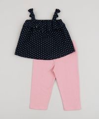 Conjunto-Infantil-de-Regata-Estampada-de-Poa-Azul-Marinho---Calca-Legging-com-Glitter-Rosa-9891689-Rosa_2