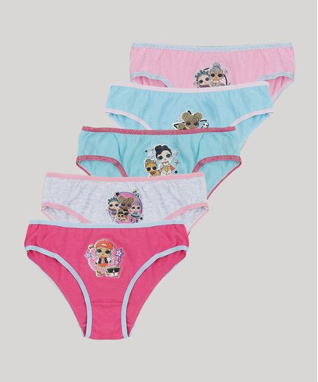 Kit-de-5-Calcinhas-Infantis-LOL-Surprise-Multicor-9947301-Multicor_1
