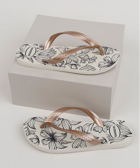 Chinelo-Havaianas-Feminino-Color-Estampado-Floral-Bege-9952357-Bege_1
