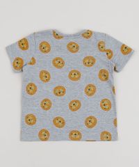 Camiseta-Infantil-Estampada-de-Leaozinho-Manga-Curta-Gola-Careca-Cinza-Mescla-9952867-Cinza_Mescla_2