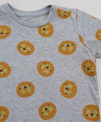Camiseta-Infantil-Estampada-de-Leaozinho-Manga-Curta-Gola-Careca-Cinza-Mescla-9952867-Cinza_Mescla_4