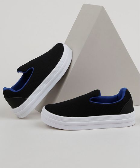Tenis-Infantil-Sonho-de-Crianca-Knit-Calce-Facil-com-Recortes-Preto-9958435-Preto_1