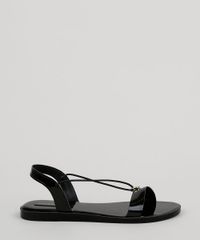 Rasteirinha-de-Verniz-Feminina-Oneself-com-Elastico-Preta-9959135-Preto_2