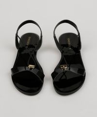 Rasteirinha-de-Verniz-Feminina-Oneself-com-Elastico-Preta-9959135-Preto_5