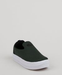 Tenis-Infantil-Sonho-de-Crianca-Knit-Calce-Facil-com-Recortes-Verde-Escuro-9958437-Verde_Escuro_3