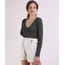 Sueter-Feminino-Basico-em-Trico-Decote-V-Verde-Escuro-9793289-Verde_Escuro_1