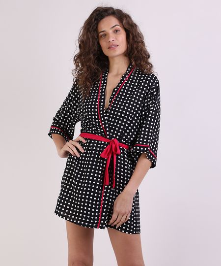 Robe-Feminino-Estampado-de-Poa-Manga-3-4-Preto-9954383-Preto_1_1 Robe-Feminino-Estampado-de-Poa-Manga-3-4-Preto-9954383-Preto_1_1