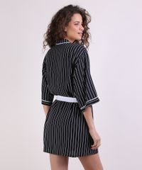 Robe-Feminino-Listrado-Manga-3-4-Preto-9954383-Preto_2_2 Robe-Feminino-Listrado-Manga-3-4-Preto-9954383-Preto_2_2