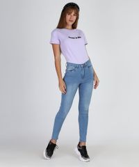 Blusa-Feminina--Power-In-Life--Manga-Curta-Lilas-9615400-Lilas_3