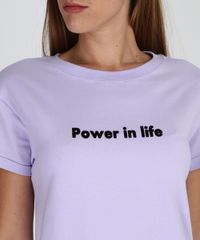 Blusa-Feminina--Power-In-Life--Manga-Curta-Lilas-9615400-Lilas_4
