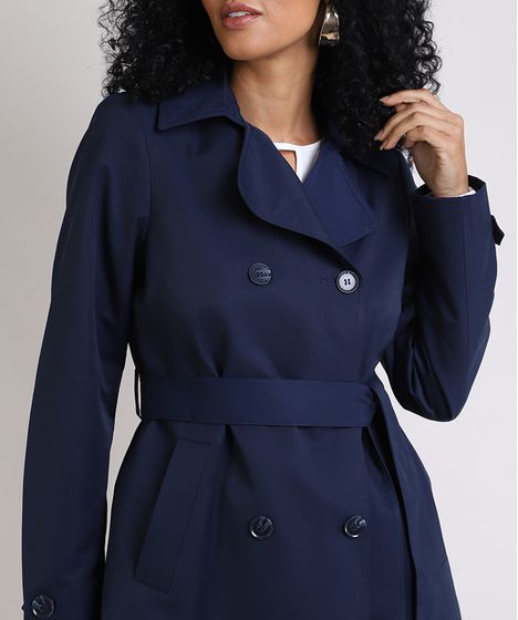 casaco feminino azul royal
