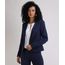 Blazer-Feminino-Basico-Acinturado-com-Bolsos-e-Botoes-Azul-Marinho-9825478-Azul_Marinho_1
