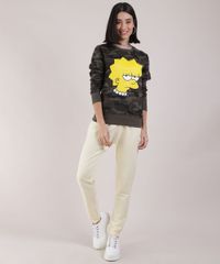 Blusao-de-Moletom-Feminino-Lisa-Simpson-Estampado-Camuflado-Verde-Militar-9946035-Verde_Militar_3