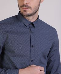 Camisa-Masculina-Slim-Estampada-Geometrica-Manga-Longa-Azul-Escuro-9817461-Azul_Escuro_4
