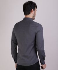 Camisa-Masculina-Slim-Estampada-Manga-Longa-Chumbo-9817474-Chumbo_2