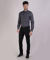 Camisa-Masculina-Slim-Estampada-Manga-Longa-Chumbo-9817474-Chumbo_3