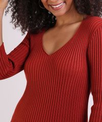 Vestido-de-Trico-Feminino-Canelado-Manga-7-8-Cobre-9952045-Cobre_4
