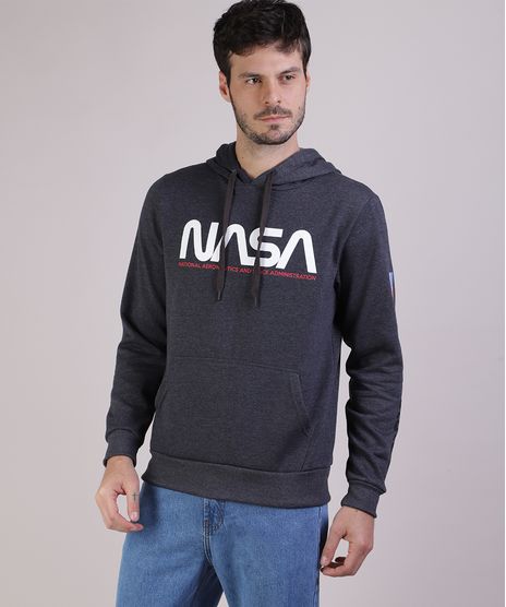 Blusao-de-Moletom-Masculino-NASA-com-Capuz--Preto-9943458-Preto_1