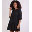 Vestido-Feminino-Curto-Poa-Manga-3-4-Preto-9948716-Preto_1
