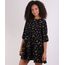 Vestido-Feminino-Curto-Floral-Manga-3-4-Preto-9948717-Preto_1