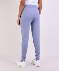 Calca-Feminina-em-Moletom-Jogger-Cintura-Media-com-Bolsos-Azul-Royal-9948942-Azul_Royal_2