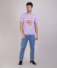 Camiseta-Masculina-Os-Simpsons-Manga-Curta-Gola-Careca--Lilas-9952169-Lilas_3