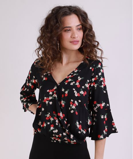 Blusa-Feminina-Cropped-Transpassada-Estampada-Floral-Preto-9943247-Preto_1