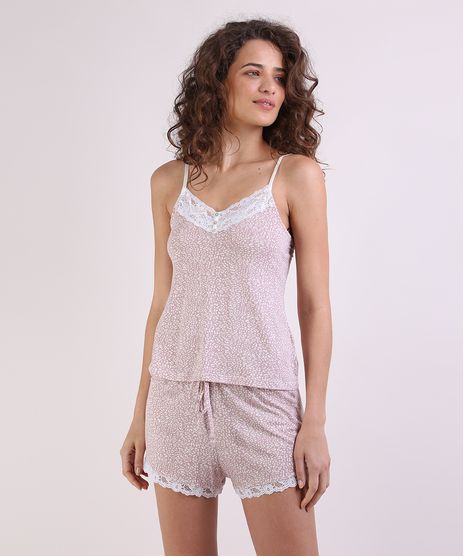 Short-Doll-Feminino-Estampado-Animal-Print-com-Renda-Alca-Fina-Rosa-9947622-Rosa_1