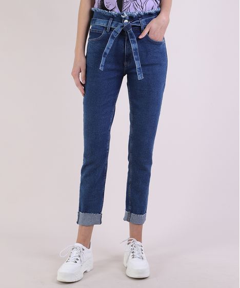 calça clochard jeans cea