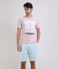 Bermuda-de-Sarja-Masculina-Chino-Reta-com-Bolsos-Azul-Claro-9953209-Azul_Claro_3