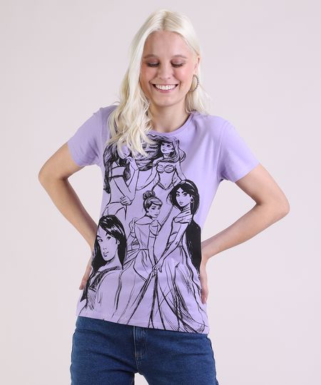 Blusa-Feminina-As-Princesas-Manga-Curta-Decote-Redondo-Lilas-9954135-Lilas_1 Blusa-Feminina-As-Princesas-Manga-Curta-Decote-Redondo-Lilas-9954135-Lilas_1