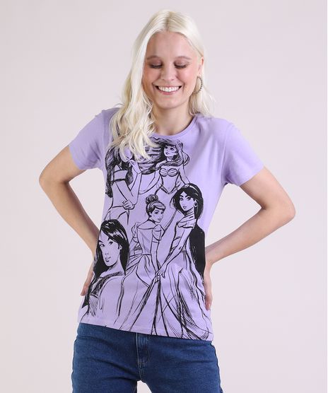 Blusa-Feminina-As-Princesas-Manga-Curta-Decote-Redondo-Lilas-9954135-Lilas_1