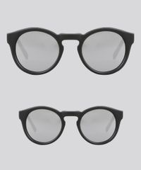 Kit-de-Oculos-de-Sol-Redondo-Espelhado-Tal-Mae-Tal-Filha-Oneself-Preto-8716233-Preto_1