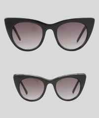 Kit-de-Oculos-de-Sol-Gatinho-Tal-Mae-Tal-Filha-Oneself-Preto-8716242-Preto_1