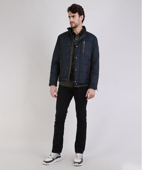 jaqueta bomber nylon masculina