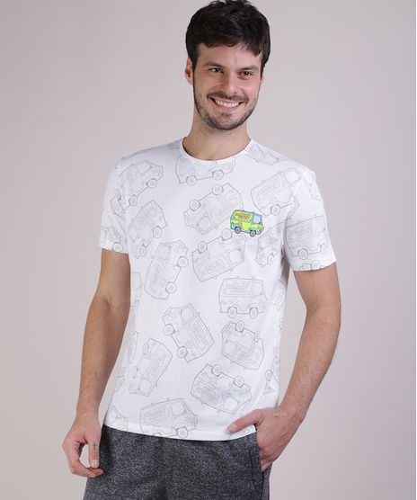 Camiseta-Masculina-Scooby-Doo-Estampada-Manga-Curta-Gola-Careca-Branca-9881014-Branco_1