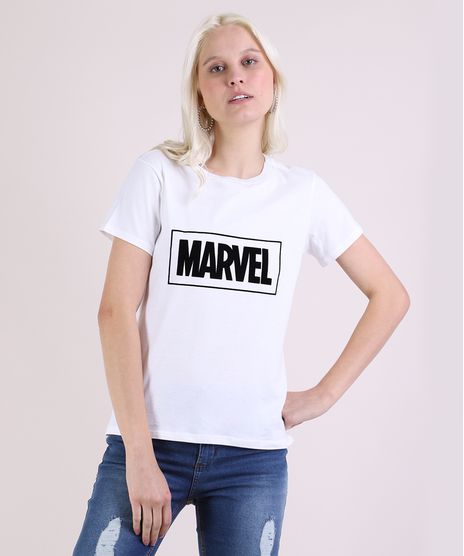 Blusa-Feminina-Marvel-Manga-Curta-Decote-Redondo-Off-White-9943576-Off_White_1