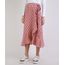 Saia-Feminina-Midi-Envelope-Estampada-de-Poa-com-Amarracao-e-Babados-Rose-9944292-Rose_1