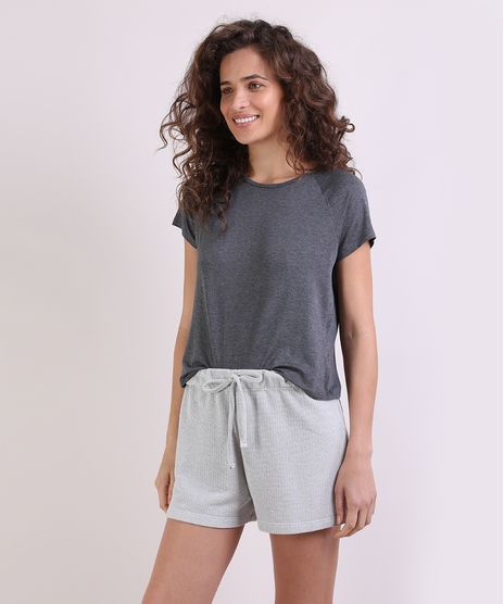 Pijama-Feminino-Manga-Curta-Cinza-Mescla-9953275-Cinza_Mescla_1