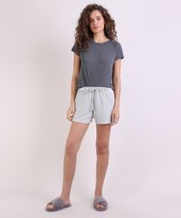 Pijama-Feminino-Manga-Curta-Cinza-Mescla-9953275-Cinza_Mescla_3