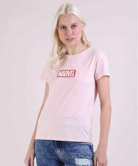 Blusa-Feminina-Marvel-Manga-Curta-Decote-Redondo-Rosa-Claro-9953999-Rosa_Claro_1
