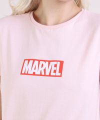 Blusa-Feminina-Marvel-Manga-Curta-Decote-Redondo-Rosa-Claro-9953999-Rosa_Claro_4